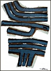 Raoul Ubac: Limites Original Lithograph, Maeght 1964