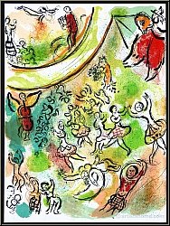 Marc Chagall: The Ceiling of the Paris Opera House, 1965 Original Lithograph for Le Plafond de l'Op�ra