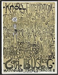 Paul Wunderlich: Original Poster Knoll International, 1963, signed