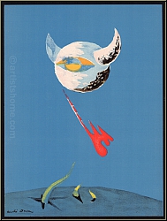 Andr� Masson: The Moon (La Lune) 1938, Original Lithograph Verve avant-garde Art, surrealism - Original Prints