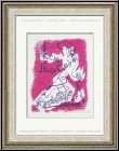 Andr� Masson: 'Departure' (Le d�part) Original Lithograph, Mourlot 'Souvenirs et portraits d'artistes Mourlot
