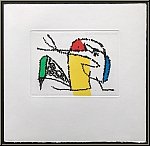 Joan Miro: 'Final Liberation Of The Cat's Tail', L'�mancipation d�finitive de la queue du chat 1978, etchings