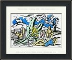 Fernand L�ger: 'La Partie de Campagne' (Excursion to the countryside) 1951, Lithograph Verve - Limited edition