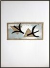 Georges Braque: Lithograph Les martinets, common swifts, 1959