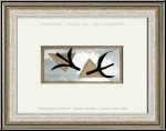Georges Braque: Lithograph Les martinets, common swifts, 1959