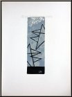 Georges Braque: Lithograph 'Ciel gris I' 1959, two black birds against a gray sky - Limited Edition Prints