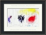 Marc Chagall: The Red Rooster (Le coq rouge) 1957, Original Lithograph, Mourlot 203 | Limited Edition Prints