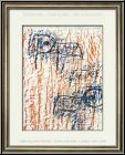 Max Ernst: Original Lithograph With Two Eagle Heads 'T�tes d'aigles', 1962 - Rare Prints | Graphic work