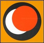 Genevi�ve Claisse: Silkscreen Print Circles on Yellow, OpArt 