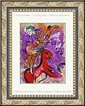 Marc Chagall: Woman Circus Rider on Red Horse, L'�cuy�re au cheval rouge, 1957 | Original Lithographs | Prints