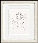 Andr� Derain: Original Lithograph Female nude 'Buste de femme' 1950 / 1972, Mourlot - Graphic works | Prints