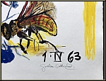Graham Sutherland: Bees, 1963, Original Lithograph, signed (Insects, Honey Bee) Rare Original Prints, Graphics