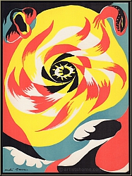 André Masson: 'The Sun' 1938, Original Lithograph for Verve avant-garde Art, surrealism - Original Prints