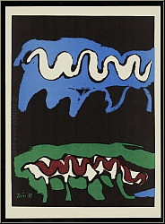 Francisco Bor�s: La terre (The Earth) 1937, Lithograph Heaven and Earth, Verve Mourlot - Graphic work | Prints