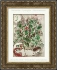 Marc Chagall: Paradise, Tree of Knowledge, Original Lithograph Bible