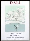 Salvador Dali: Expulsion, Teatro Museo Figueras, Lithograph Mourlot