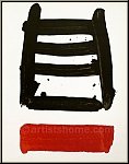 Pierre Soulages: Original Lithograph No. 40, Erker-Treffen 1979