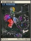 Marc Chagall: Night in Paris, Derriere le miroir 66-67-68 Lithograph