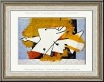 Georges Braque: 'L'oiseau jaune' The Yellow Bird, 1959, Lithograph Mourlot | Limited Edition Prints Maeght