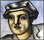 Fernand Leger: 'Les Constructeurs' 1951, Maison de la Pens�e, Original Lithograph | Mourlot Posters | Prints