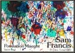 Sam Francis: Fondation Maeght, 1983, Original Lithograph, Exhibition Poster - Genuine Arte Posters | Prints