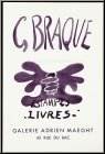 Georges Braque: Estampes - Livres, Galerie Adrien Maeght, Poster