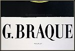 Georges Braque: Original Mourlot Poster 'Theogonie', Galerie Maeght, 1954 - Vintage Exhibition Posters