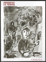 Marc Chagall: Derriere le miroir 225, Lithograph 'The Village' (Le village), 1977 - DLM | Original edition