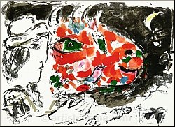 Marc Chagall: 'After The Winter' (Apr�s l'hiver) 1972, Original Lithograph, Spring - Limited Edition Prints