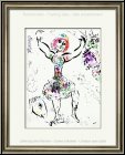 Marc Chagall: Female Juggler (Woman Juggler, La Jongleuse) 1960, Original Lithograph | Genuine Prints Mourlot