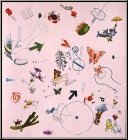 Jean Tinguely: Artist's Wallpaper (pink) Serigraph documenta 1972