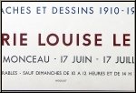 Juan Gris: Louise Leiris, 1965, Mourlot Lithograph Exhibition Poster
