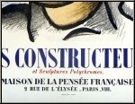 Fernand Leger: 'Les Constructeurs' 1951, Maison de la Pens�e, Original Lithograph | Mourlot Posters | Prints