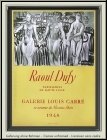 Raoul Dufy: Original Exhibition Poster Galerie Louis Carr� 1948, Tapisseries, Mourlot Lithograph - Posters