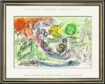Marc Chagall: The Concert 1957, Original Lithograph, Paris Opera house, Music - Prints | Original graphic work