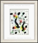 Joan Miro: Untitled Composition on wove paper 1966 Original Lithograph