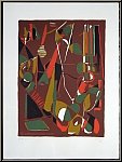 Andr� Lanskoy: Lithograph, 1967, Signed Artist's Proof on Laid Paper